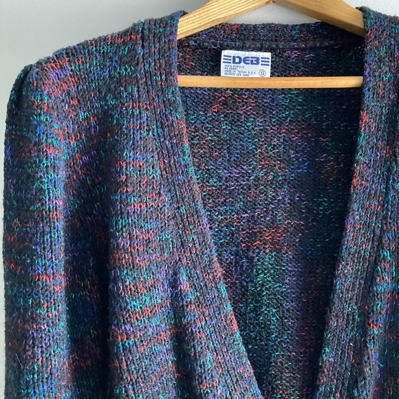 Vintage Deb Shops Hem Button Cardigan Sweater - Picture 5 of 7